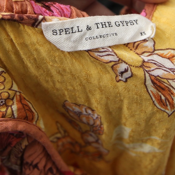 UFT Spell & The Gypsy Siren Song Strappy Midi Dress XS - Picture 14 of 16